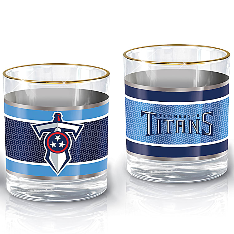 Tennessee Titans 2oz. Full Wrap Collectible Shot Glass