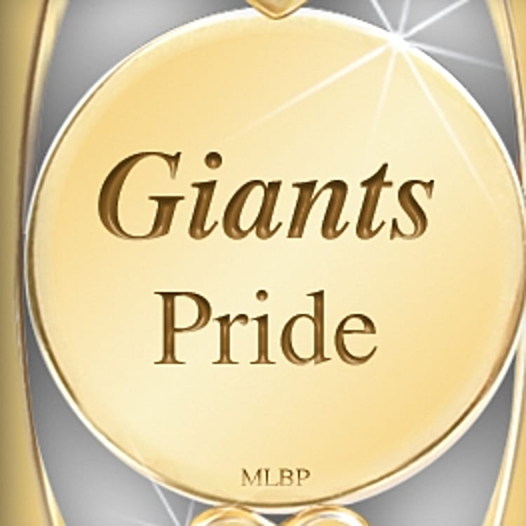 San Francisco Giants Pendant, 18K - The GLD Shop