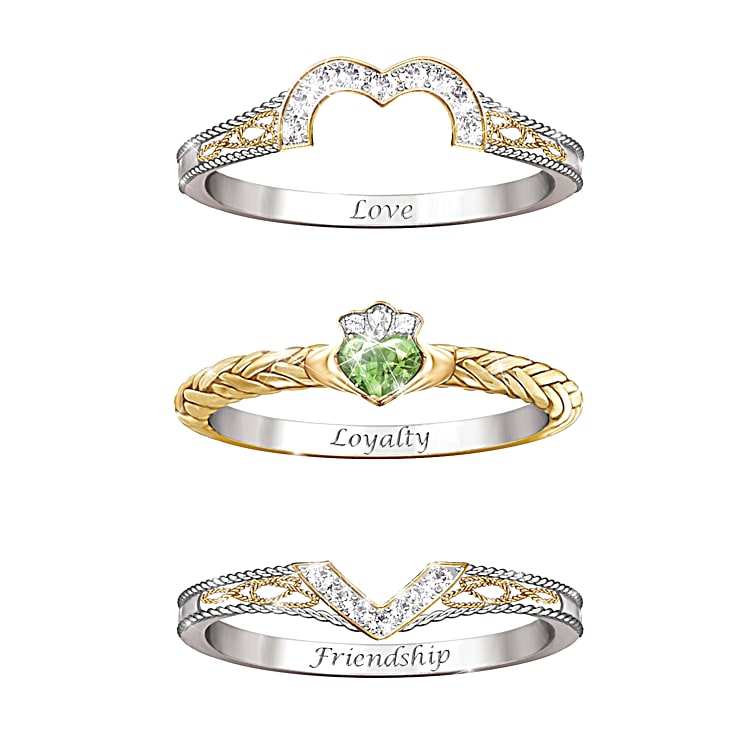 Stacking claddagh ring new arrivals