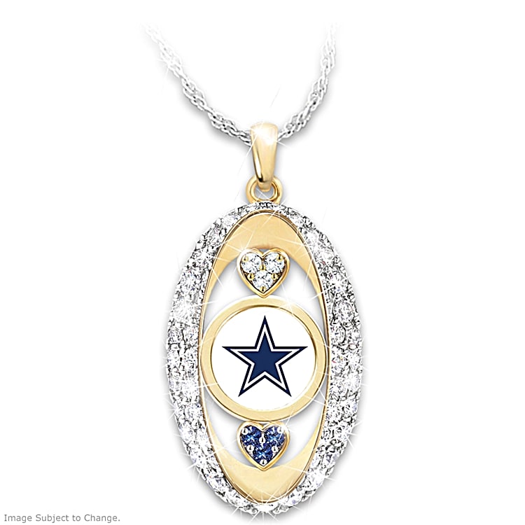 Dallas cowboys clearance gold pendant