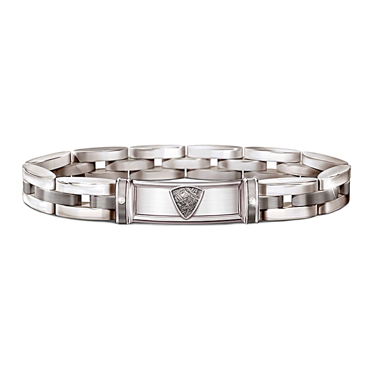 Mens meteorite bracelet shop