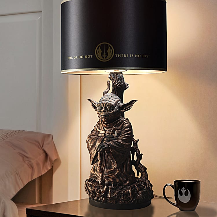 Fejl Forskel metallisk STAR WARS Jedi Master Yoda Illuminated Desk Lamp
