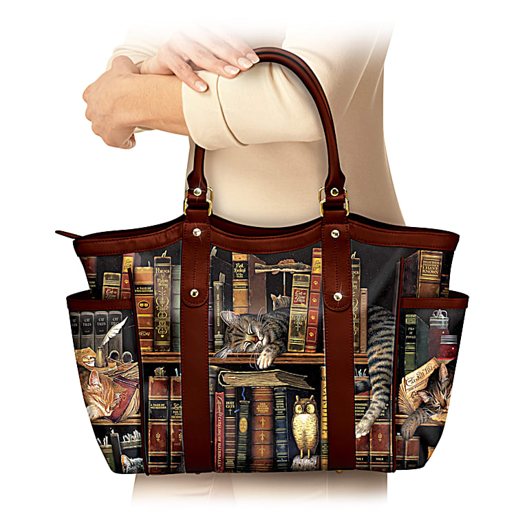 Bradford exchange cat purse discount