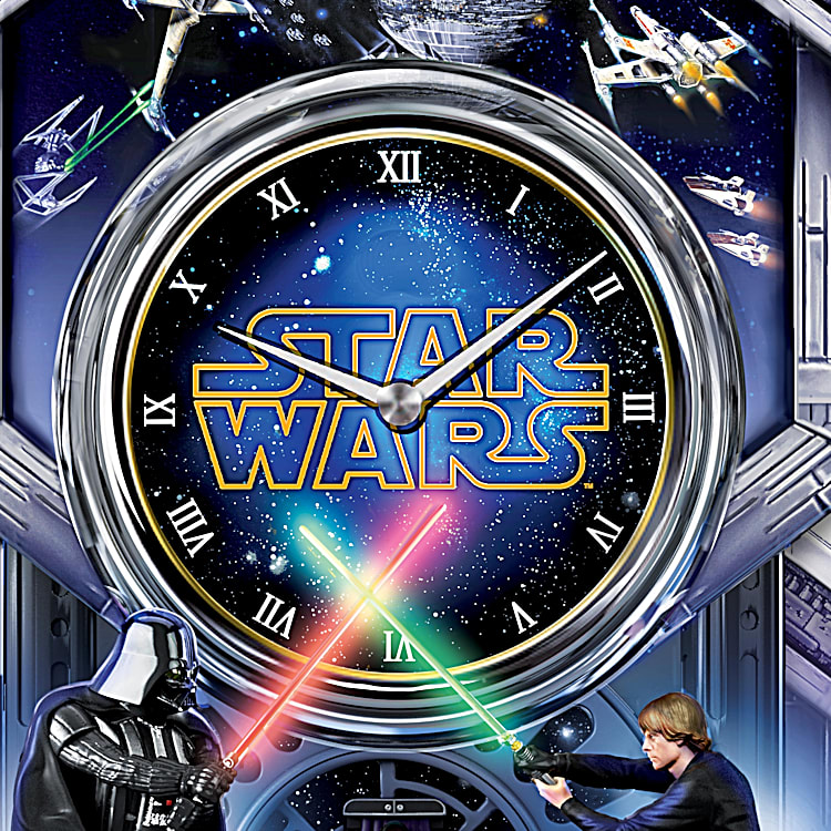 Star wars lightsaber clock clearance