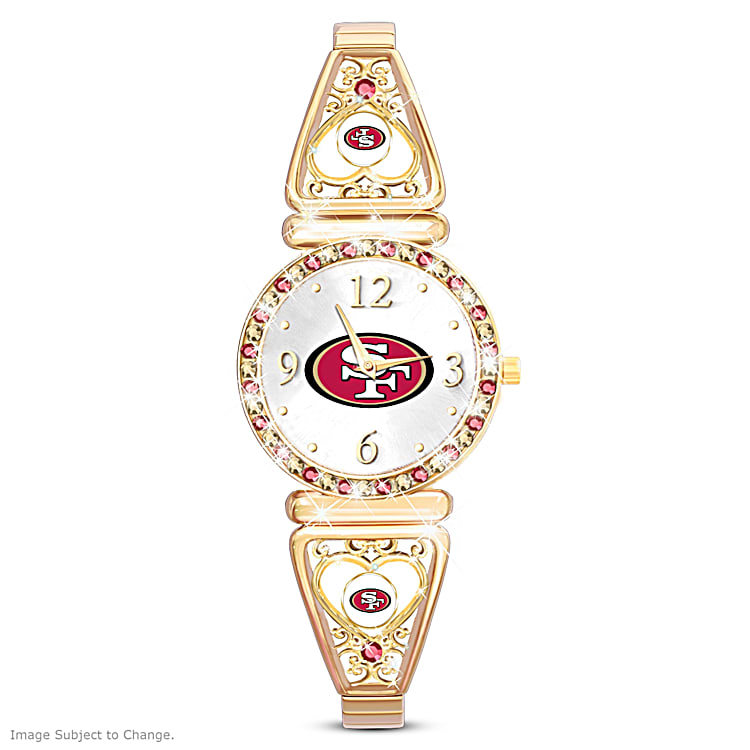 My San Francisco 49ers NFL Womens Stretch Watch