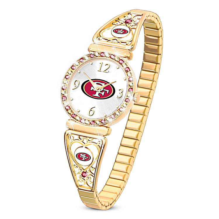 My San Francisco 49ers NFL Womens Stretch Watch