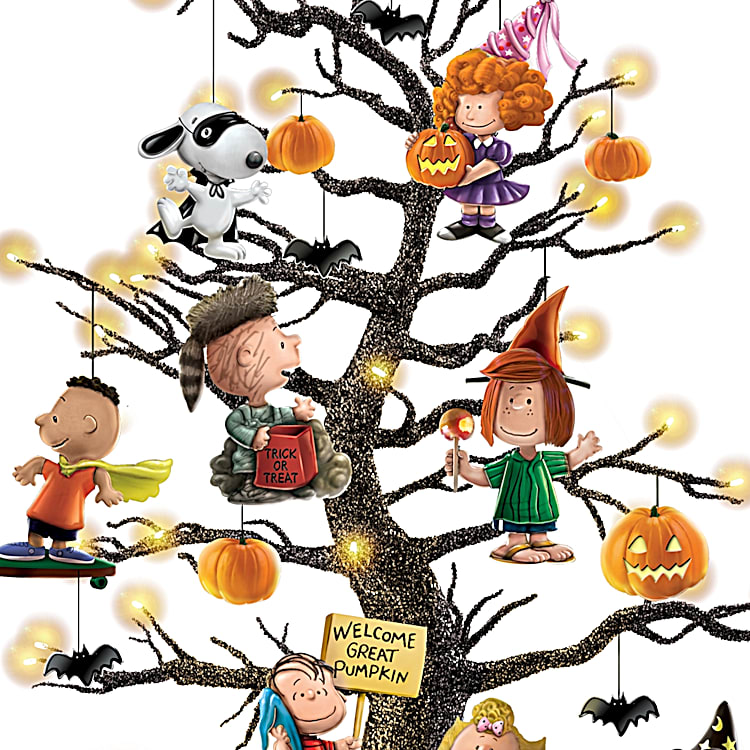 PEANUTS Its the Great Pumpkin Illuminated Halloween Tabletop