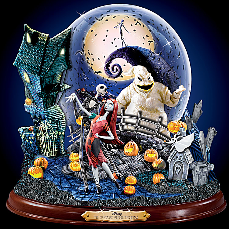 Nightmare before clearance christmas snowglobe