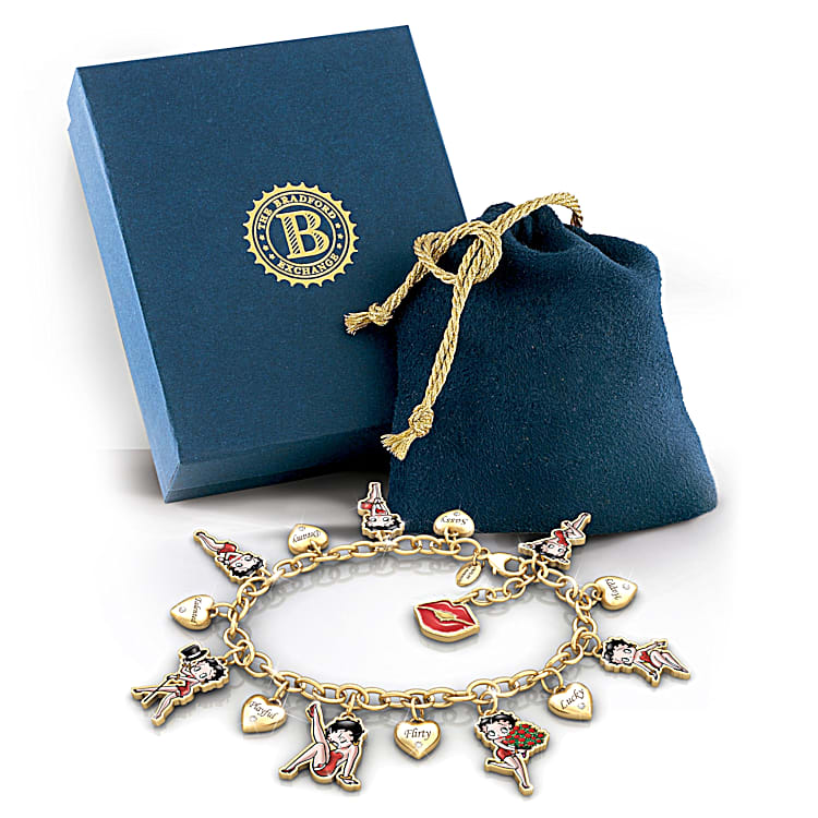 Betty boop charm bracelet shop