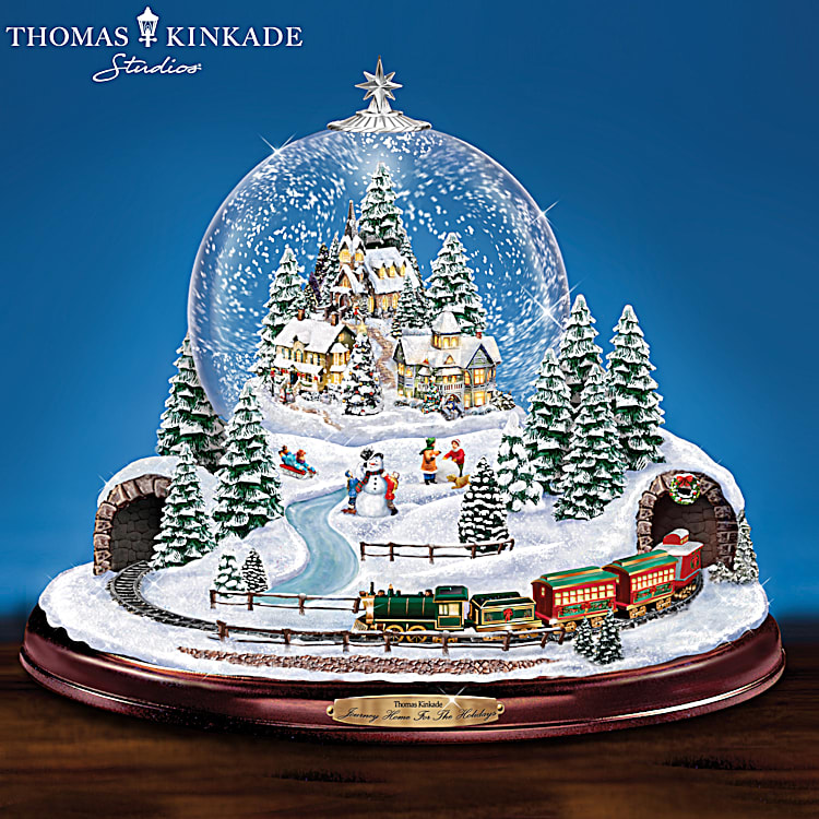 Thomas kinkade snow globes sale