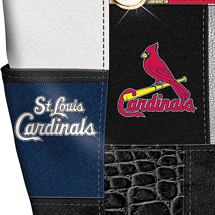 St. Louis Cardinals MLB Patchwork Tote Bag With Team Logos