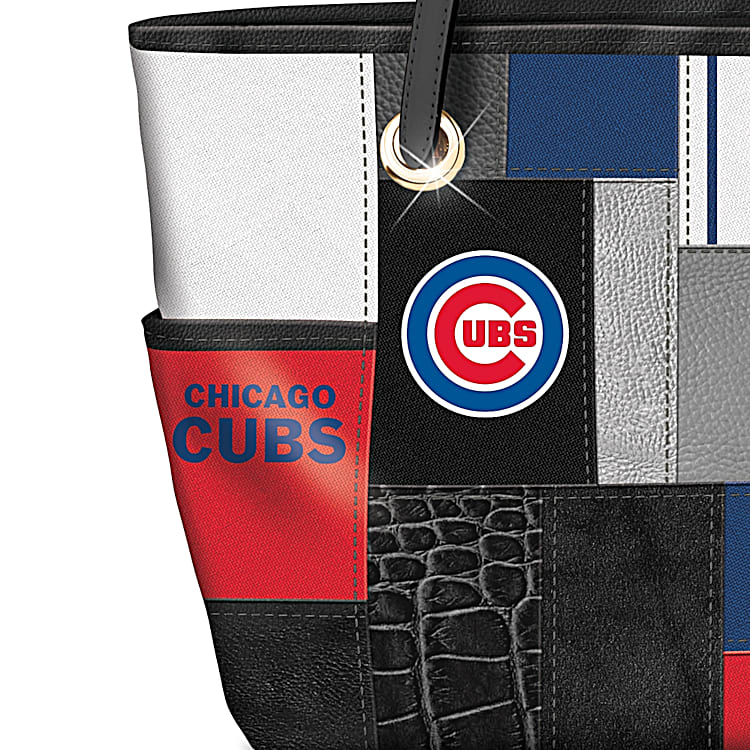 Chicago Cubs Patterned Tote Bag