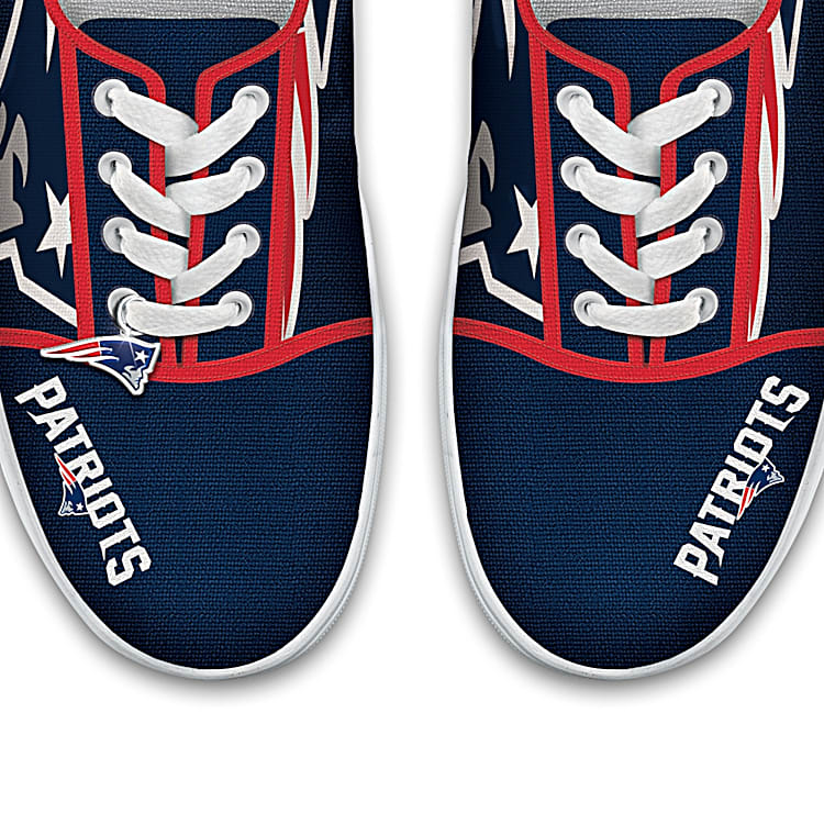 I Love The New England Patriots Officially Licensed NFL Womens Shoes