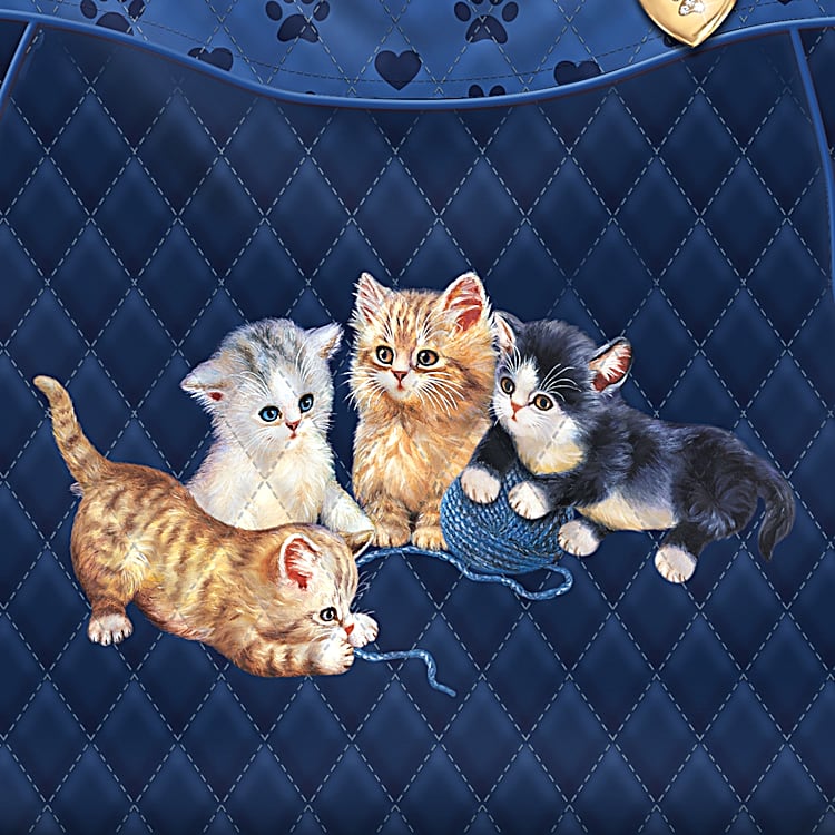 Bradford exchange cat purse 2025