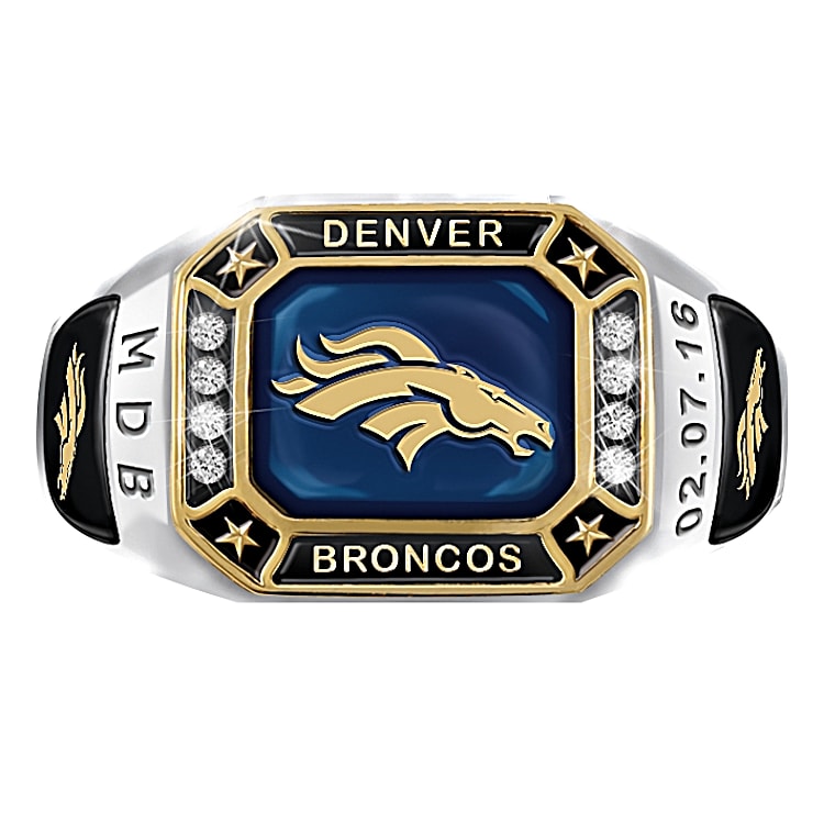 Denver broncos silicone ring hotsell