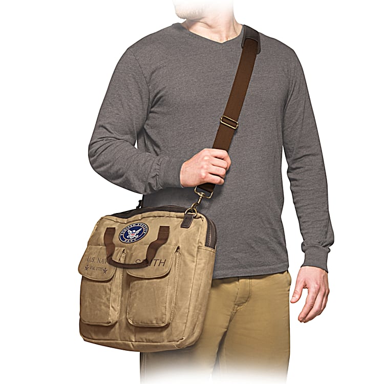 Custom canvas messenger bags on sale