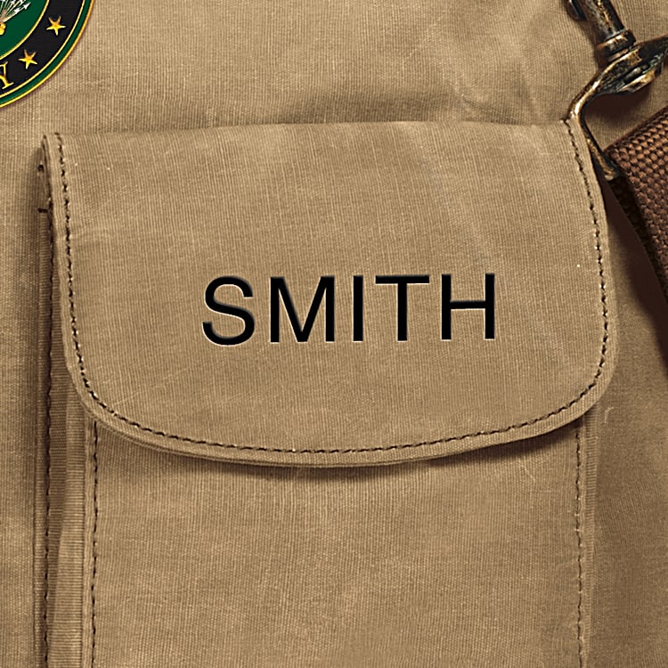 U.S. Army Personalized Messenger Tote Bag