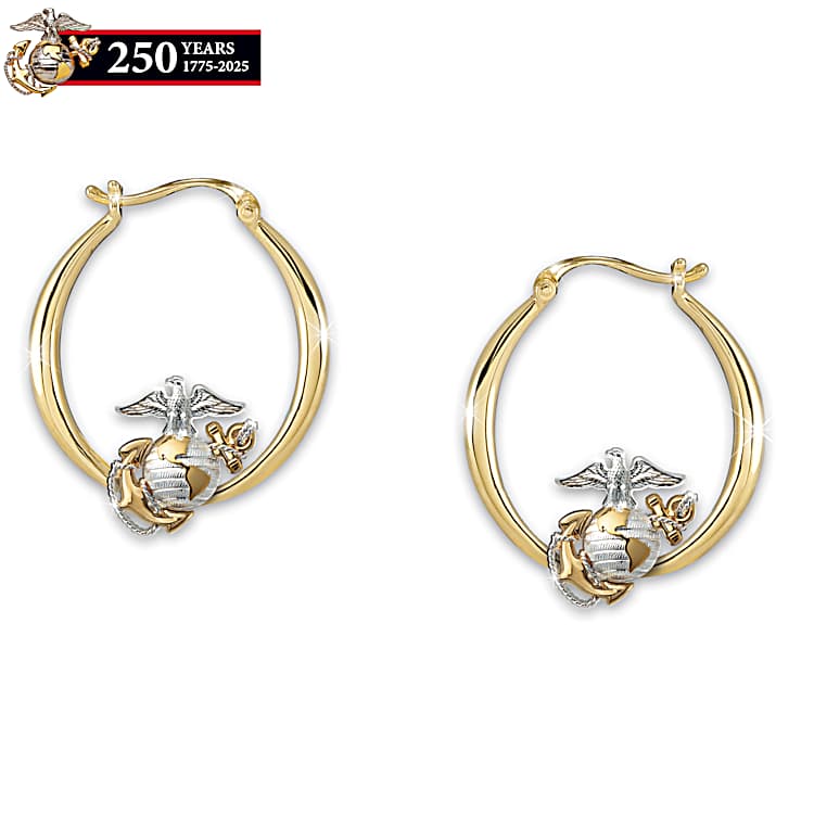 USMC Pride Womens Earrings