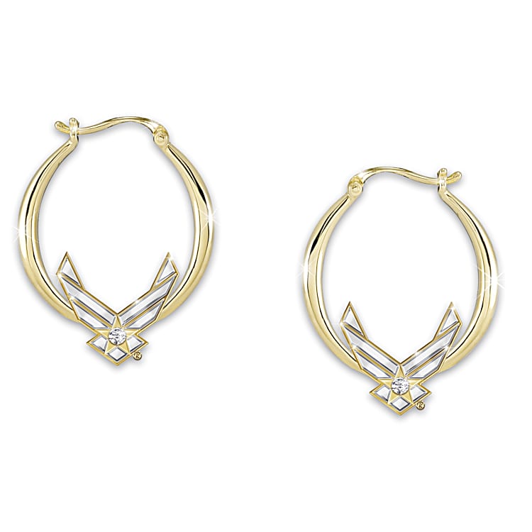 Air force male earrings best sale