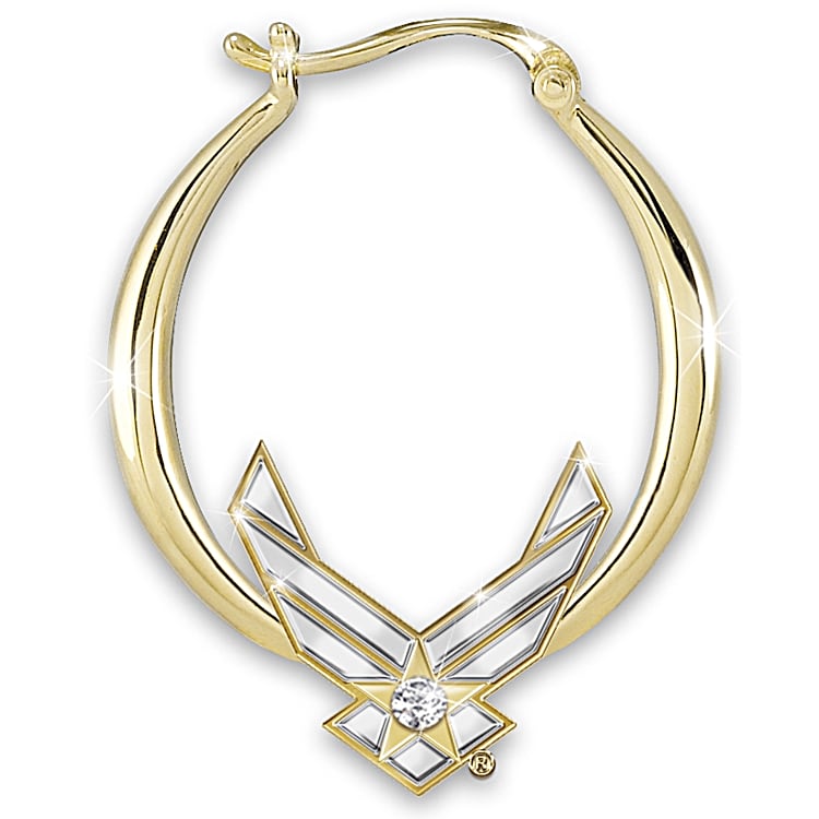 Air force male earrings online