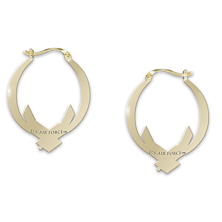 14k Gold Plated Silver University of Iowa Ball Dangle Earrings - The Black  Bow Jewelry Company