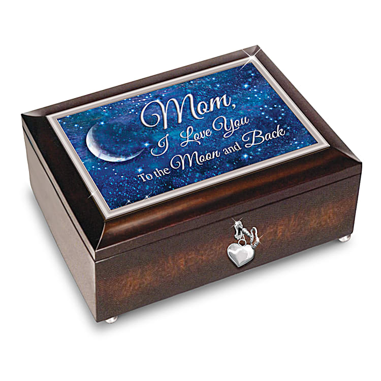 Love you to the moon and back jewelry box clearance