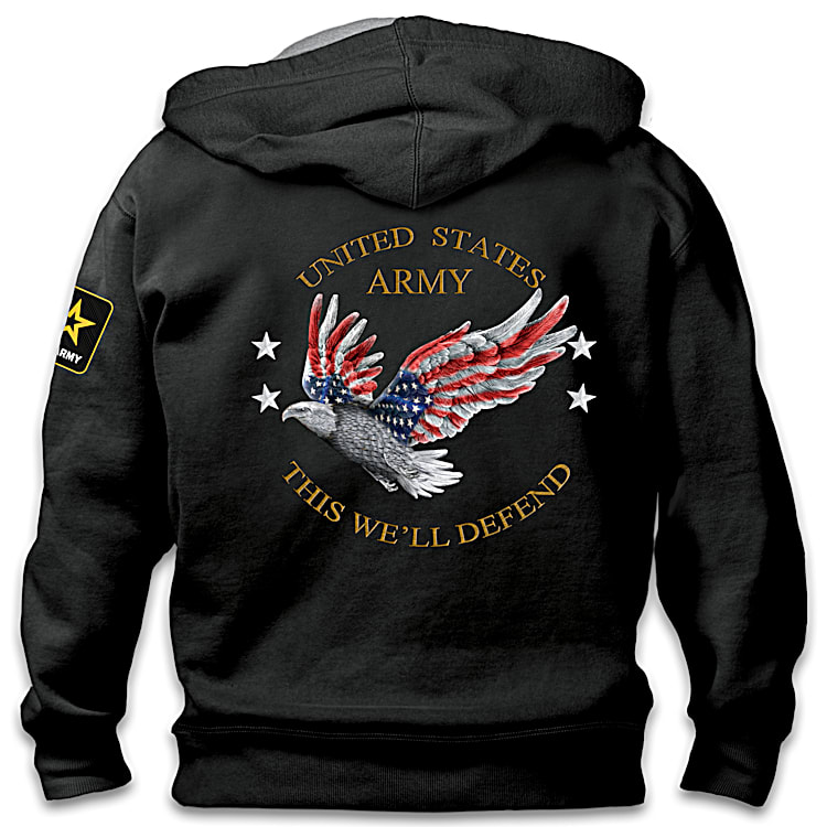 Bradford exchange military hoodies cheap