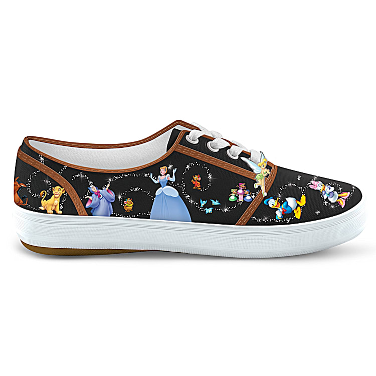 Disney Magic Characters Womens Canvas Shoes