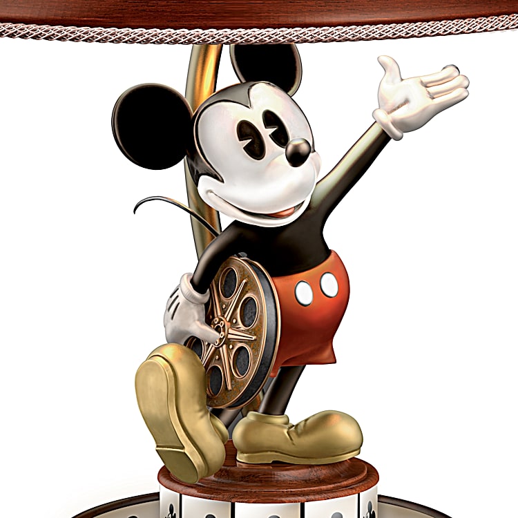 Lampe Bradford Exchange Mickey au fils des ans ( Disney ) - La Boîte à Folie