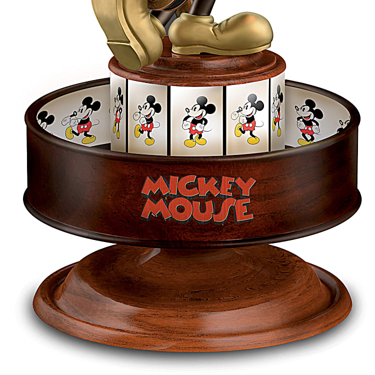 The Bradford Exchange Disney Mickey Mouse Animation Magic Lampe de  collection
