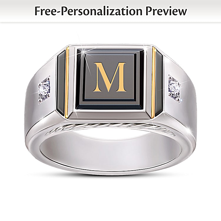 Bradford exchange military rings discount