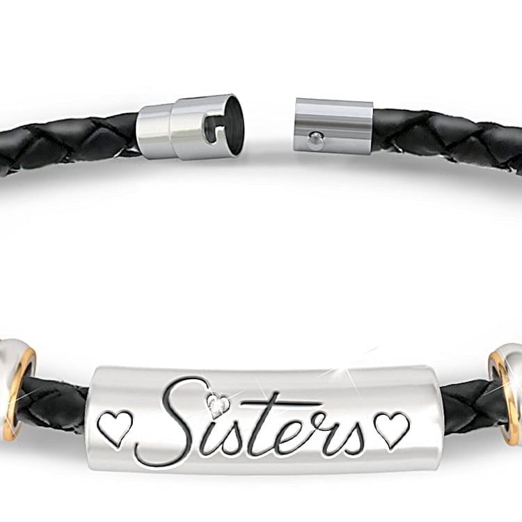Brother and sister sales leather bracelets
