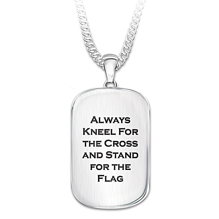 Faith dog tags sales