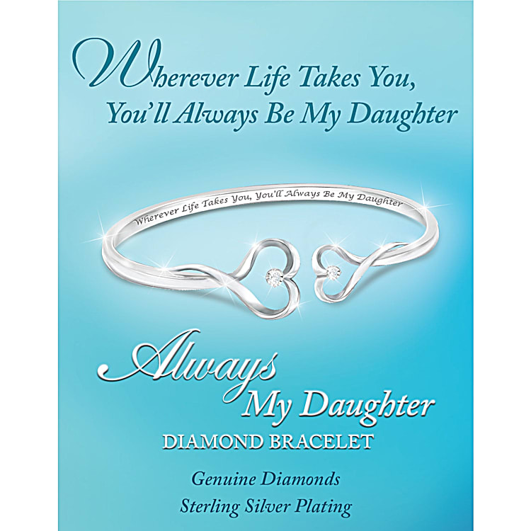 Always My Daughter Diamond Bracelet