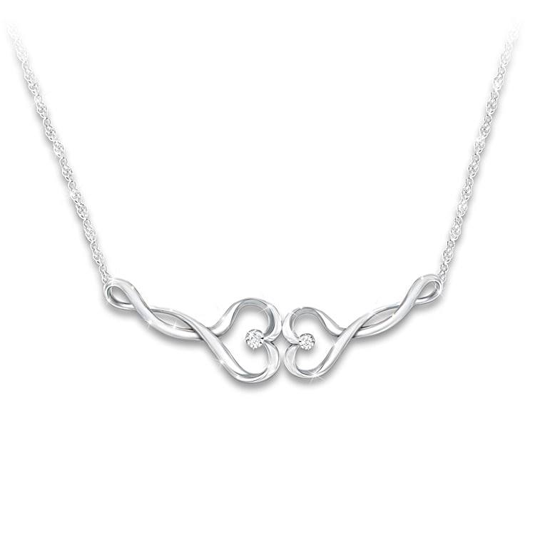 Diamond necklace for daughter shop