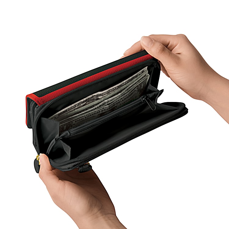 Betty Boop Womens Tri Fold Wallet