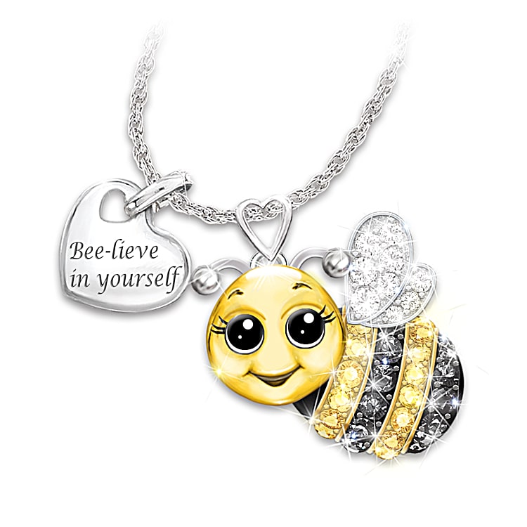 Swarovski clearance bee pendant