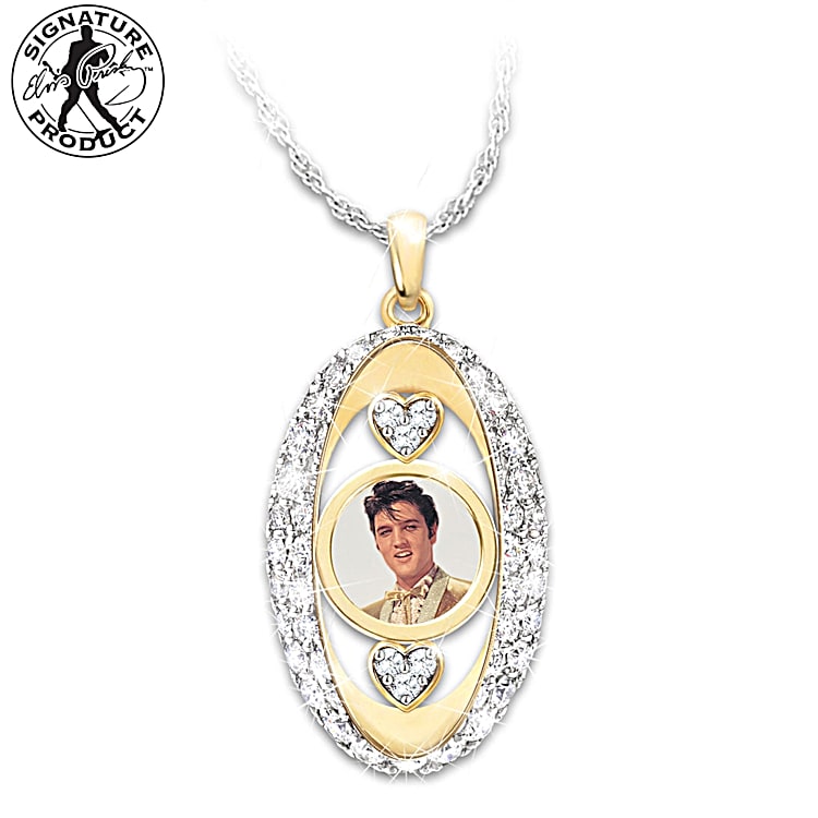 Swarovski elvis store pendant