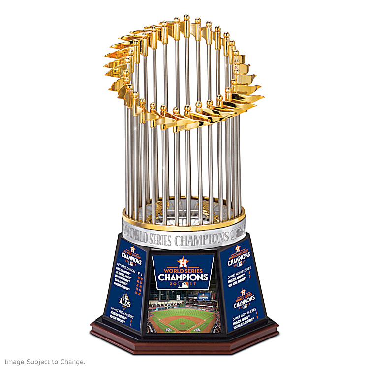 The George Welcomes the Houston Astros 2017 World Series Trophy