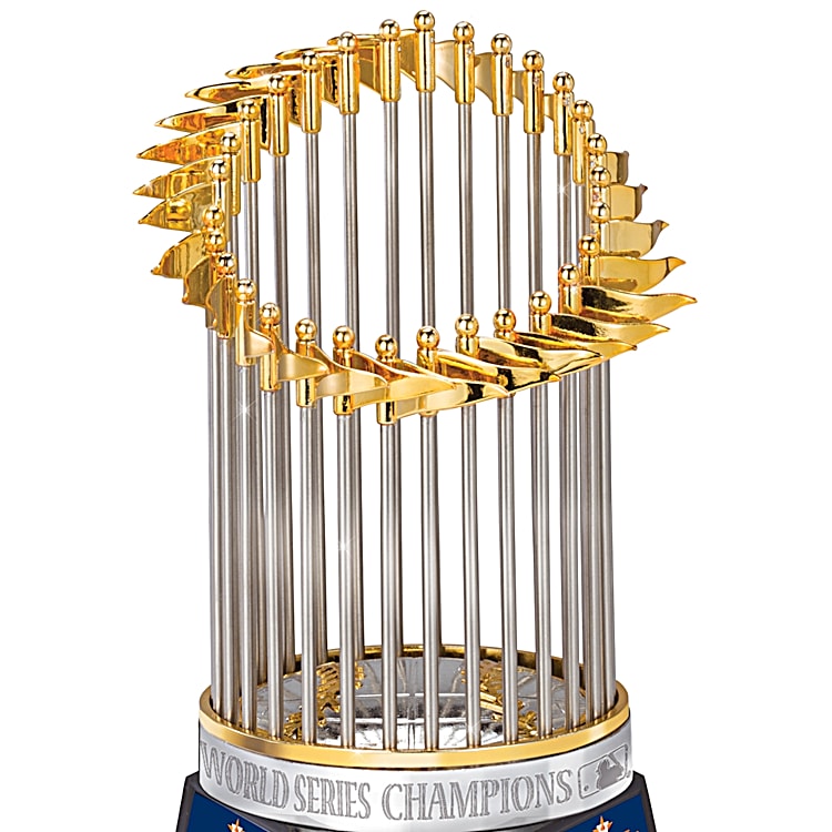 The George Welcomes the Houston Astros 2017 World Series Trophy