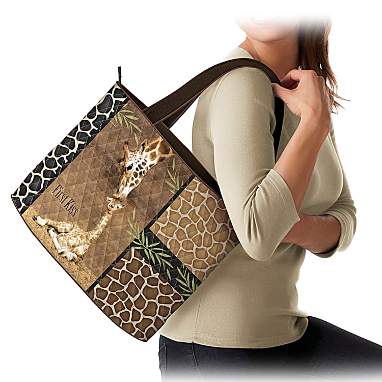 Quilted Mommy Bag - Leopard