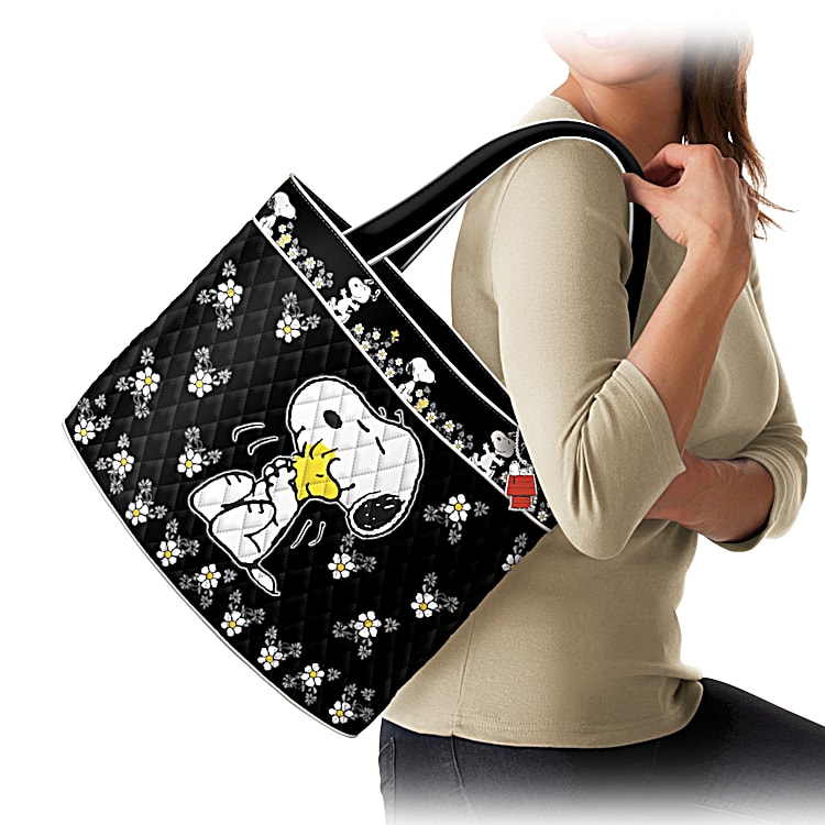 Creative Expressions Happiness Is Friendship Womens Quilted Tote Bag