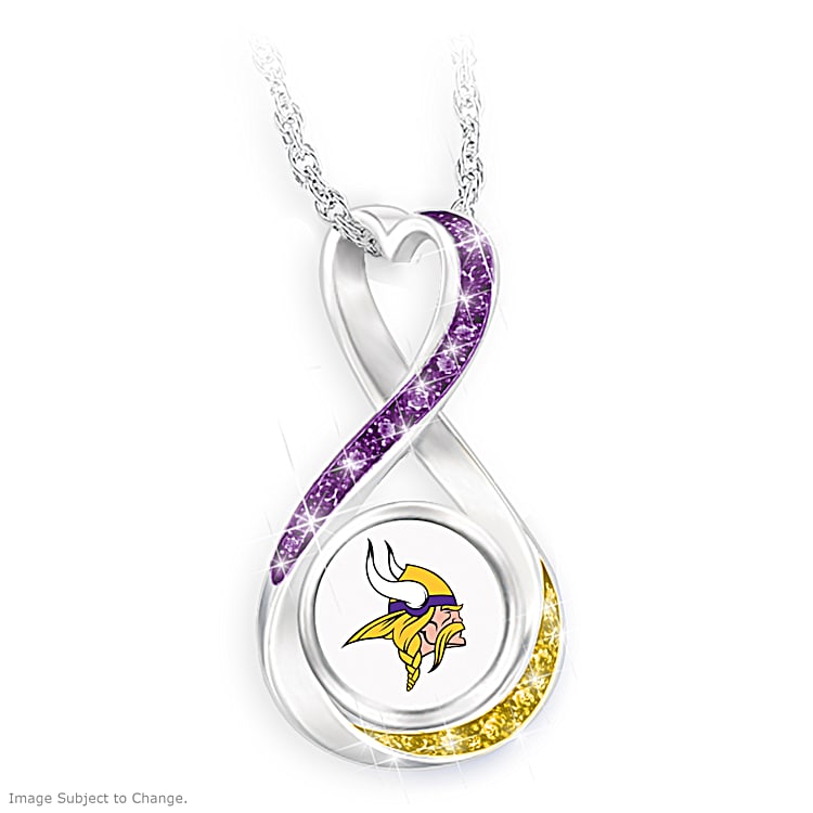 minnesota vikings necklace