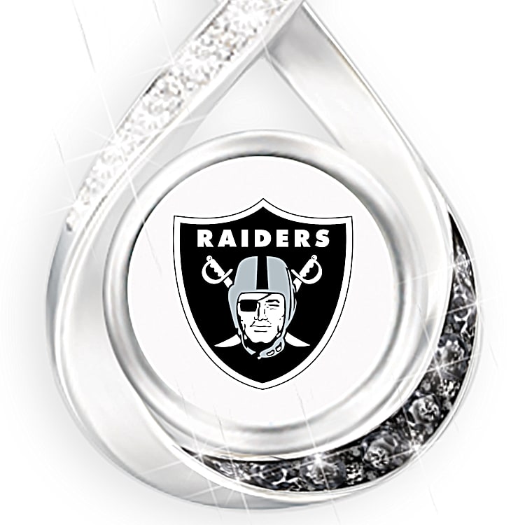 Raiders silver pendant on sale