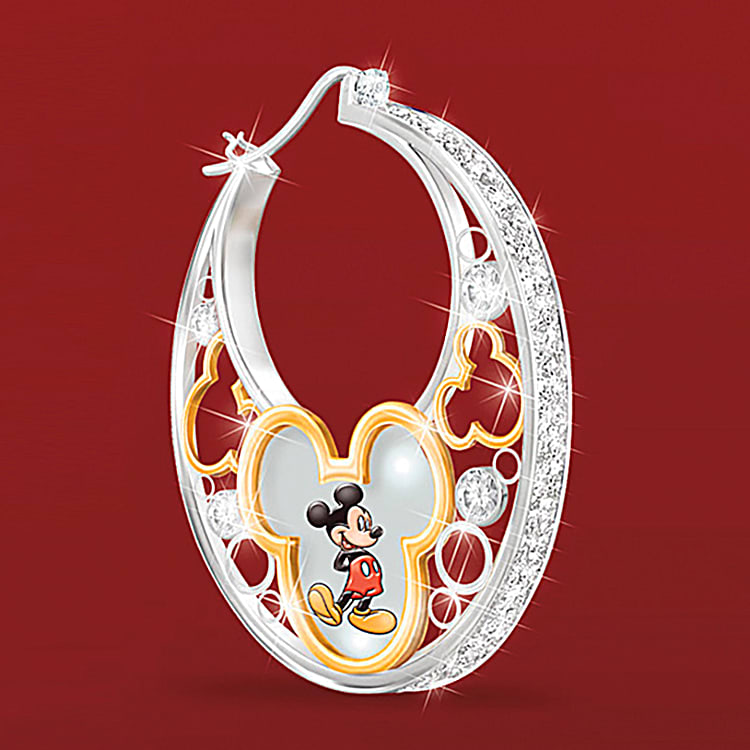 Mickey mouse earrings sale