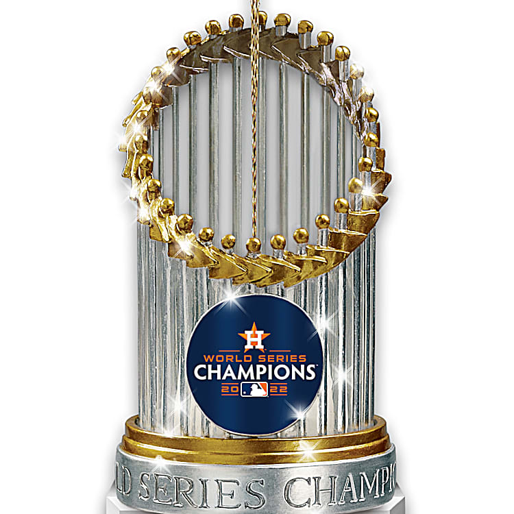 World Series Trophy: 2022 MLB World Series Champions Houston