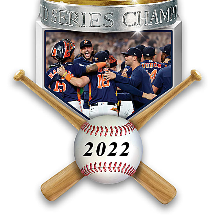 Official Houston astros raise the trophy 2022 world series