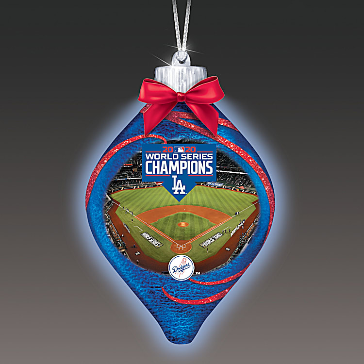 Los Angeles Dodgers™ 2020 World Series Ornament - Digital Dreambook