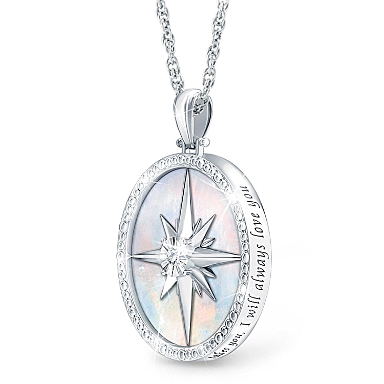 Bradford exchange mother daughter necklace online