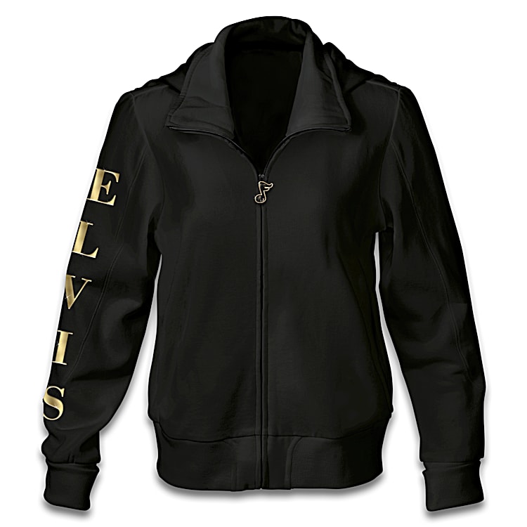 Elvis presley zip up hoodies discount